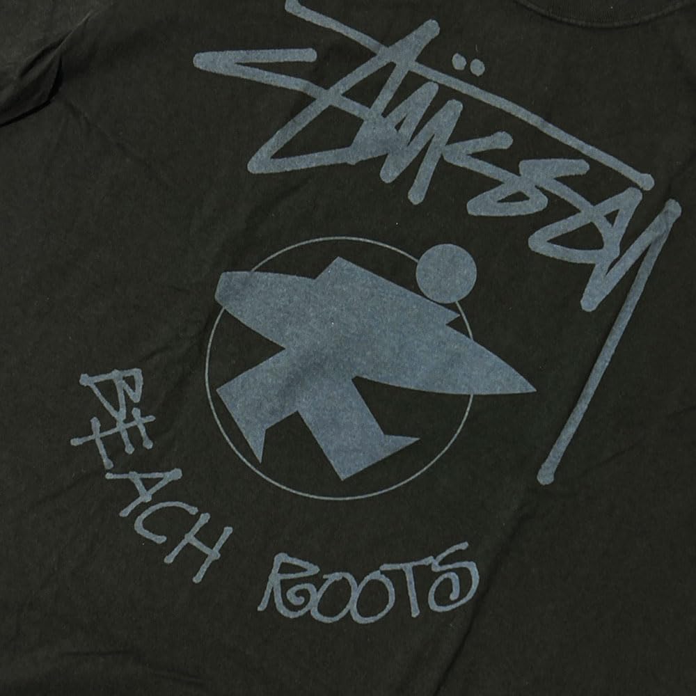Amazon | [ステューシー] BEACH ROOTS PIG.DYED TEE Tシャツ